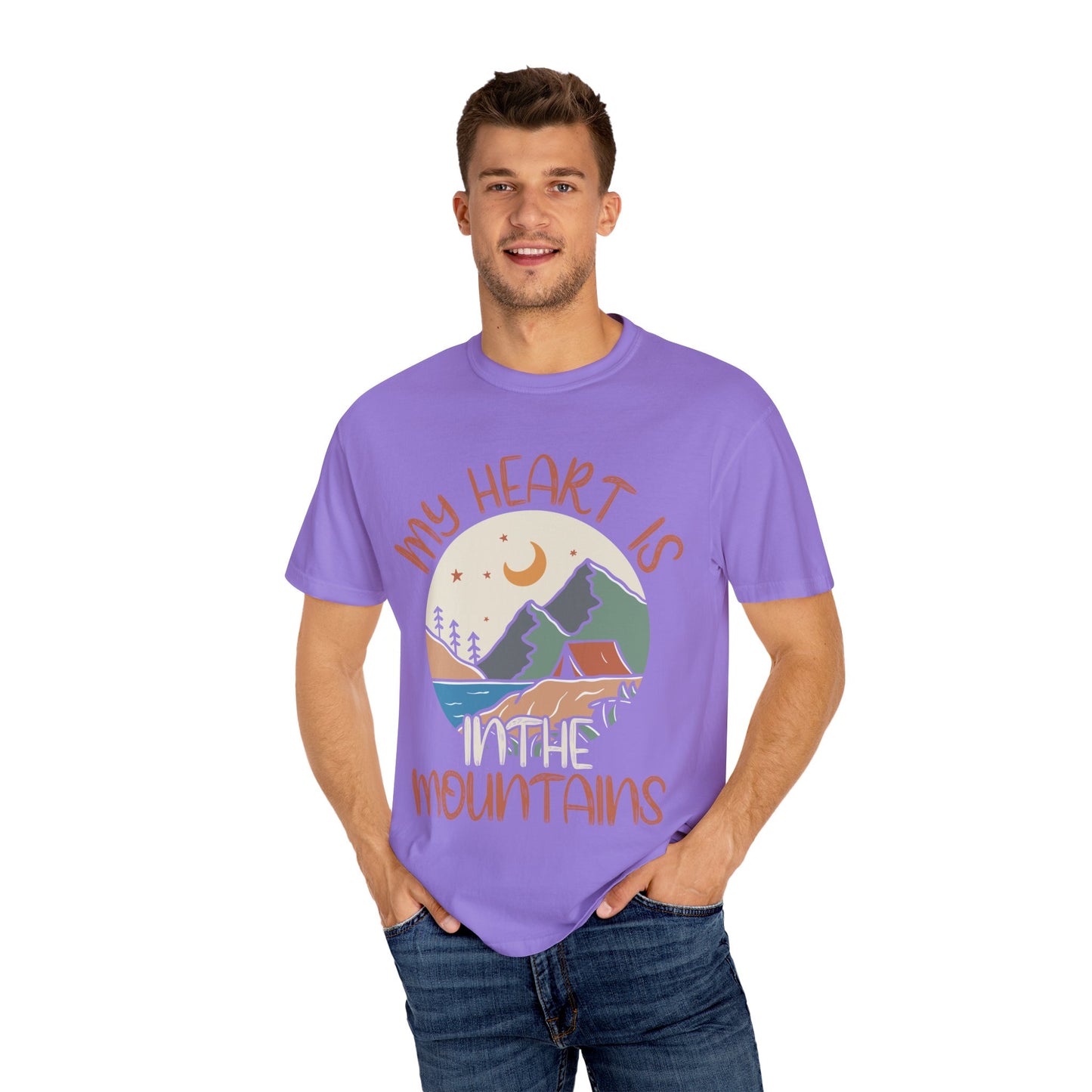My Heart is in the Mountains Unisex T-Shirt – Perfect for Nature Lovers