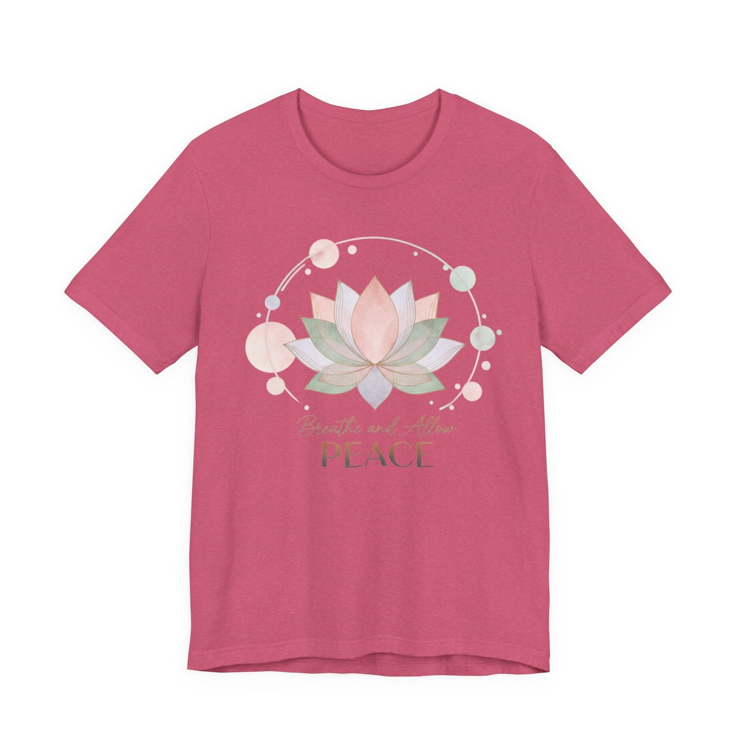 Mindful & Into Peace Tee | self care shirt, boundary quote