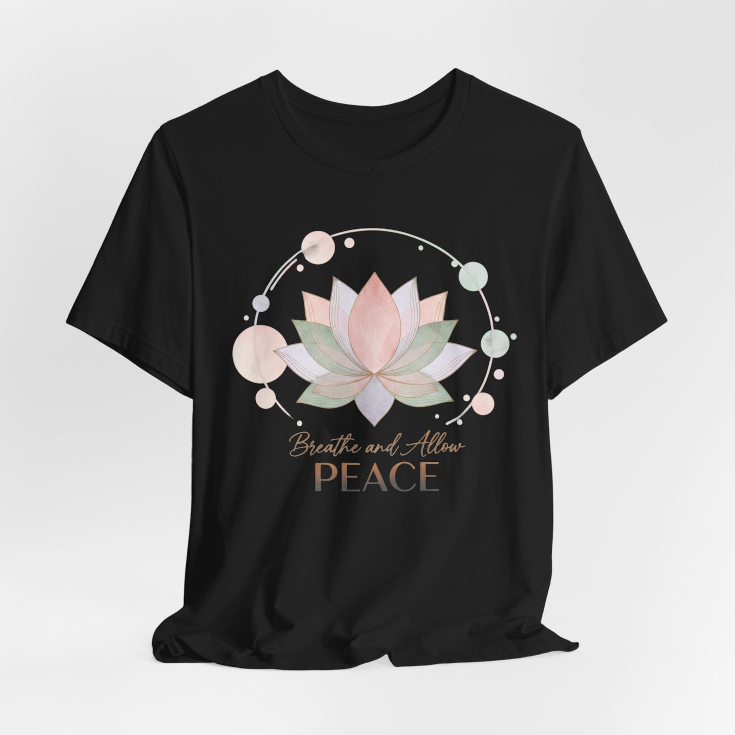 Mindful & Into Peace Tee | self care shirt, boundary quote