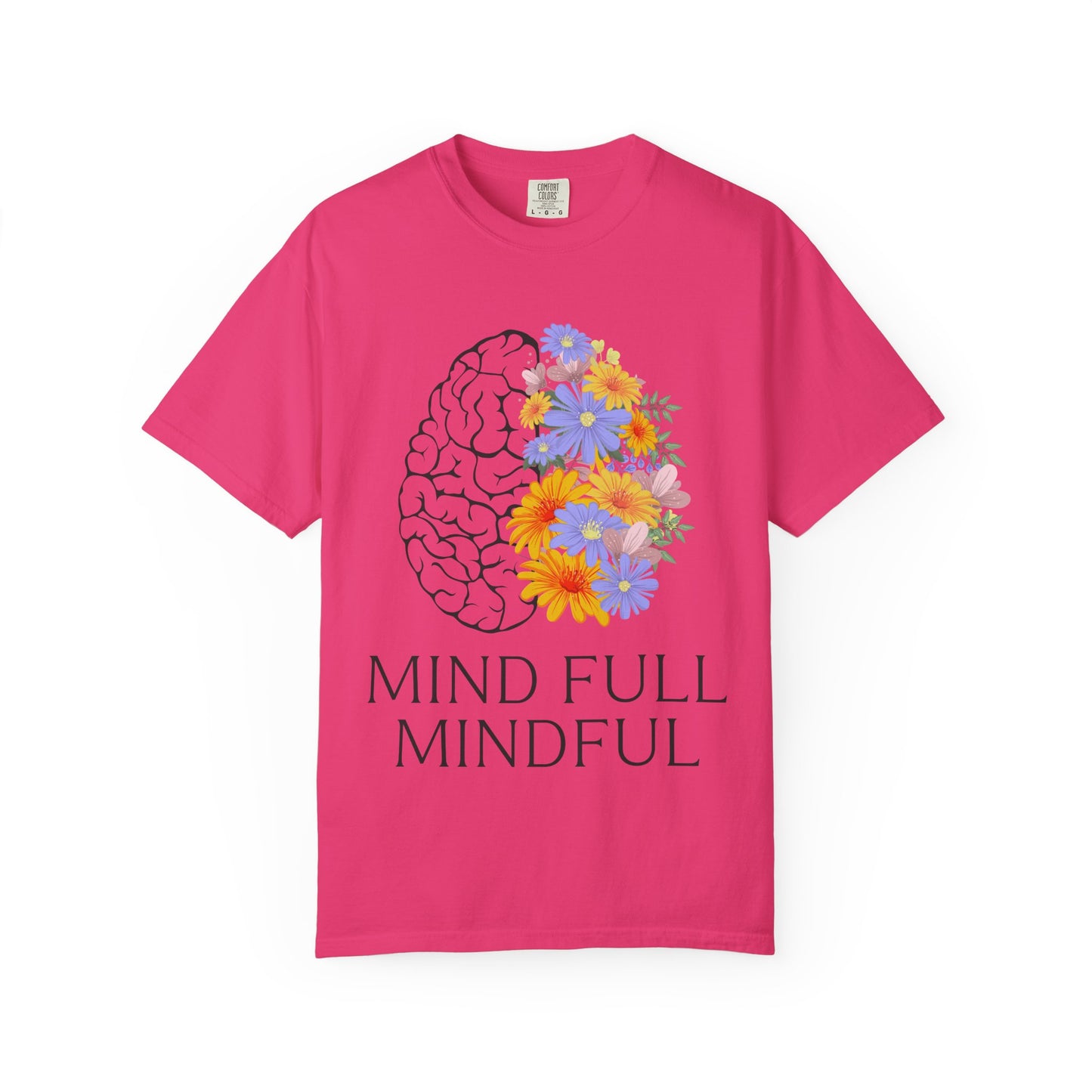 Mindful Floral Unisex T-Shirt - Embrace Positive Vibes