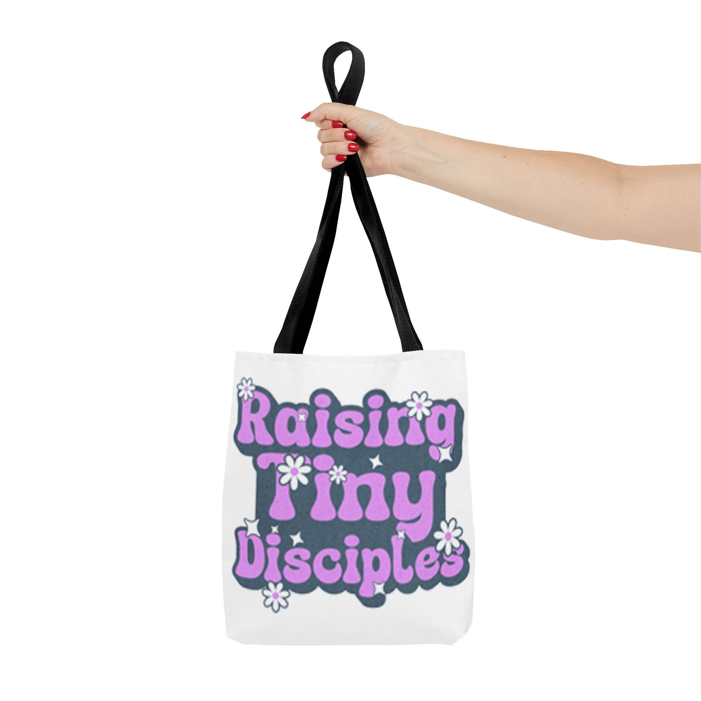 Raising Tiny Disciples Tote Bag - Stylish & Fun Eco-Friendly Bag for Parents