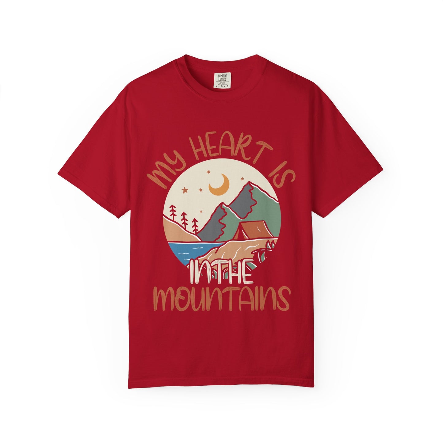 My Heart is in the Mountains Unisex T-Shirt – Perfect for Nature Lovers