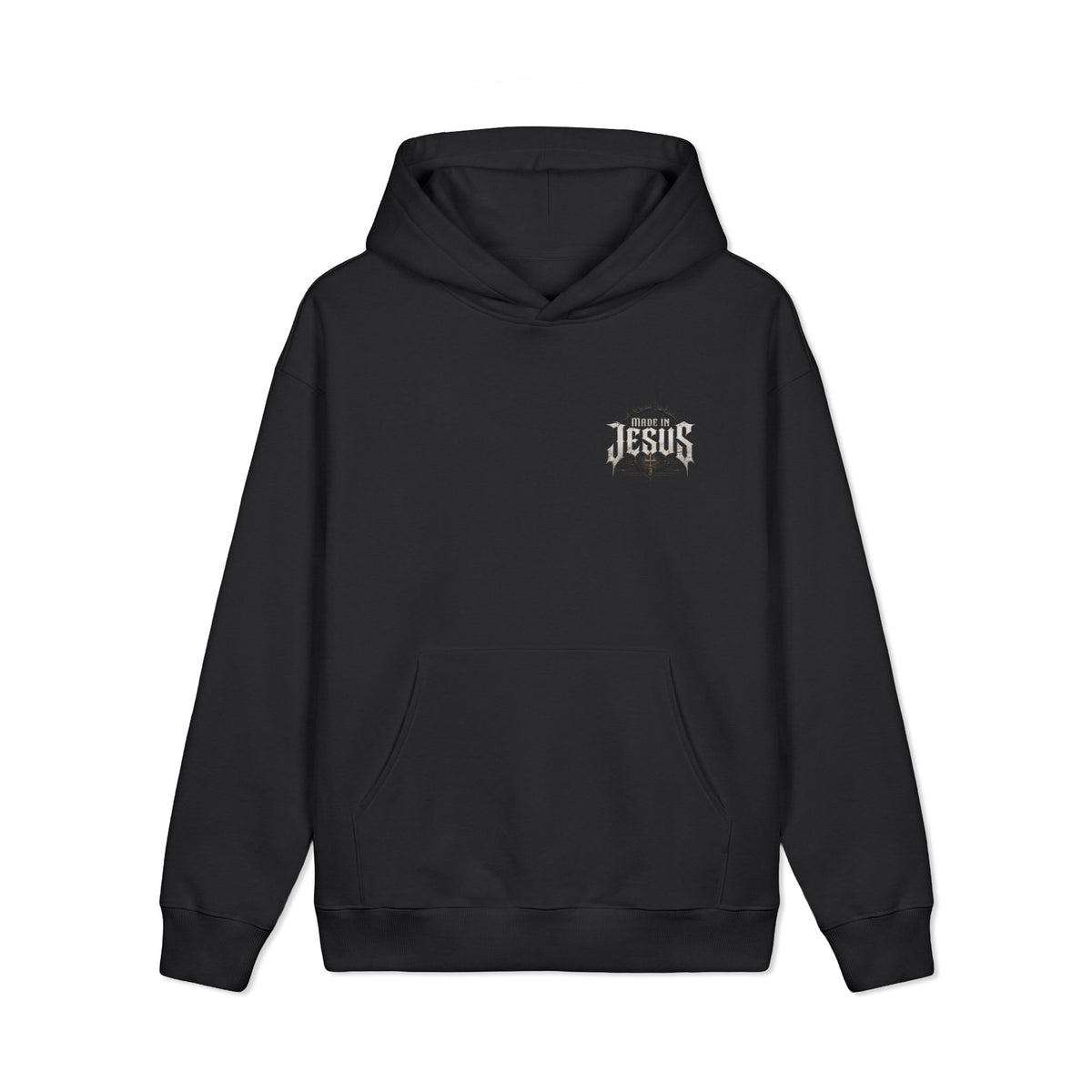 Made in Jesus Hoodie | Christian Faith Graphic Hooded Sweatshirt