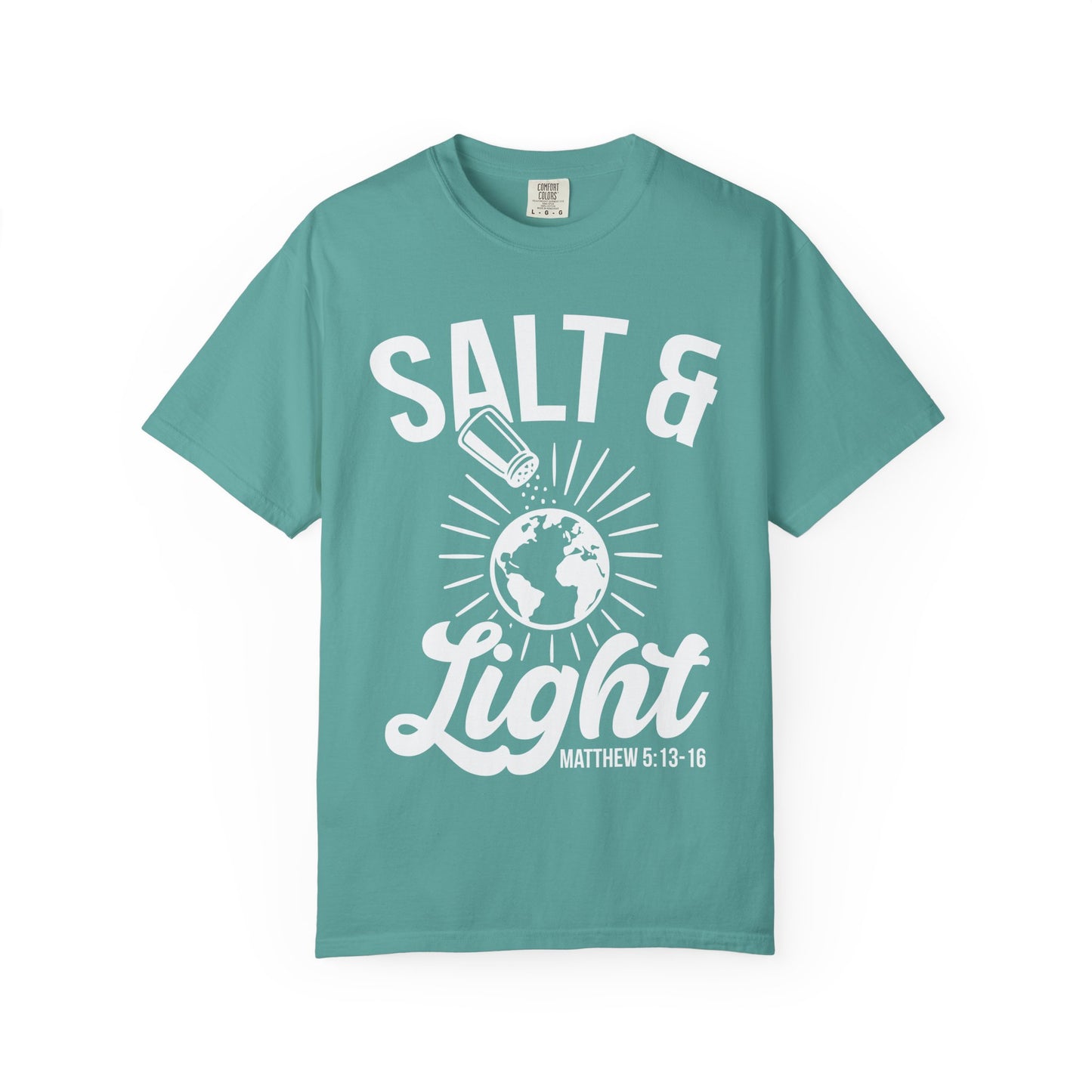Inspirational Unisex T-Shirt: Salt & Light Graphic, Christian Gifts, Faith Apparel
