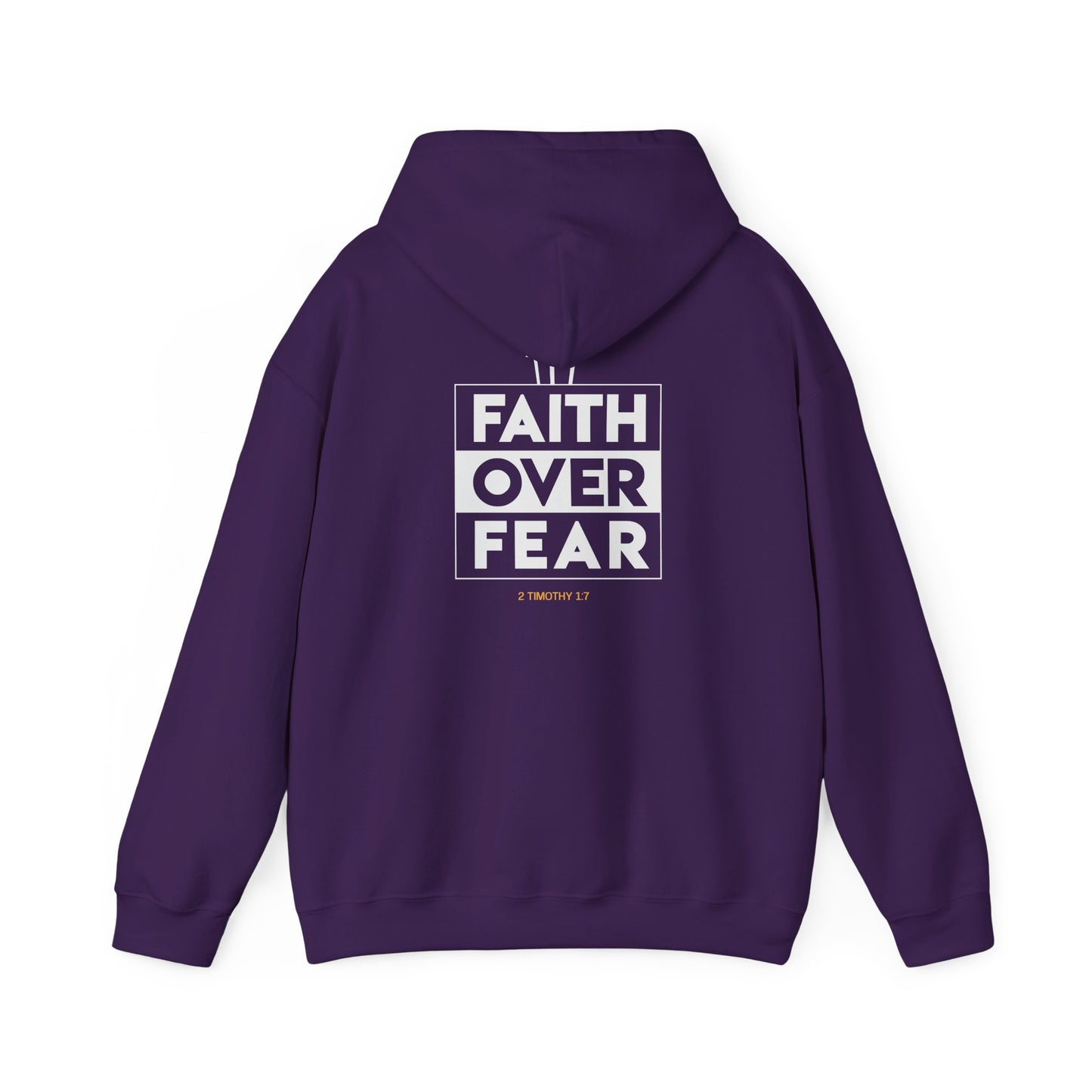 Faith Over Fear Hoodie-Multiple Colors