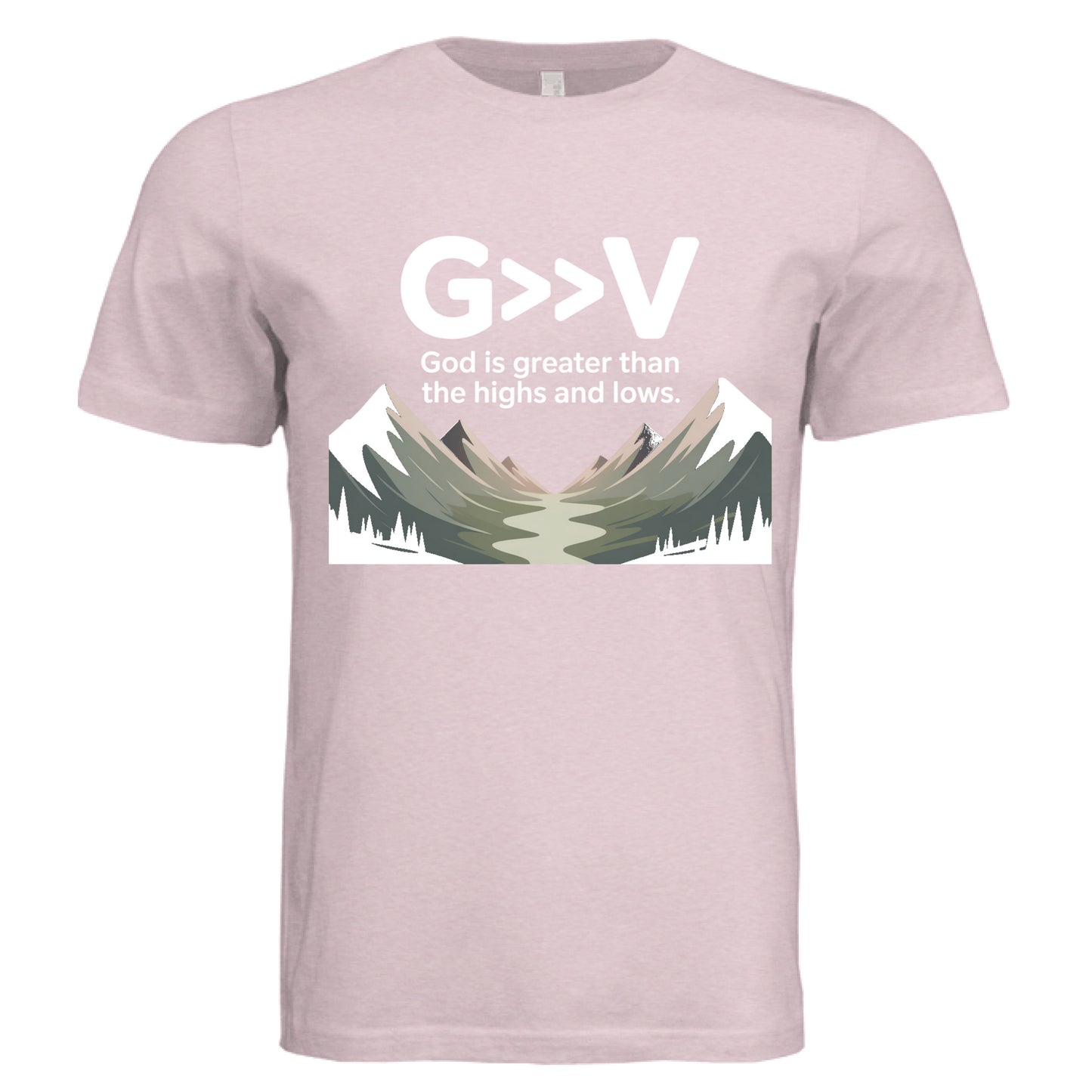 Pink Triblend - FRONT