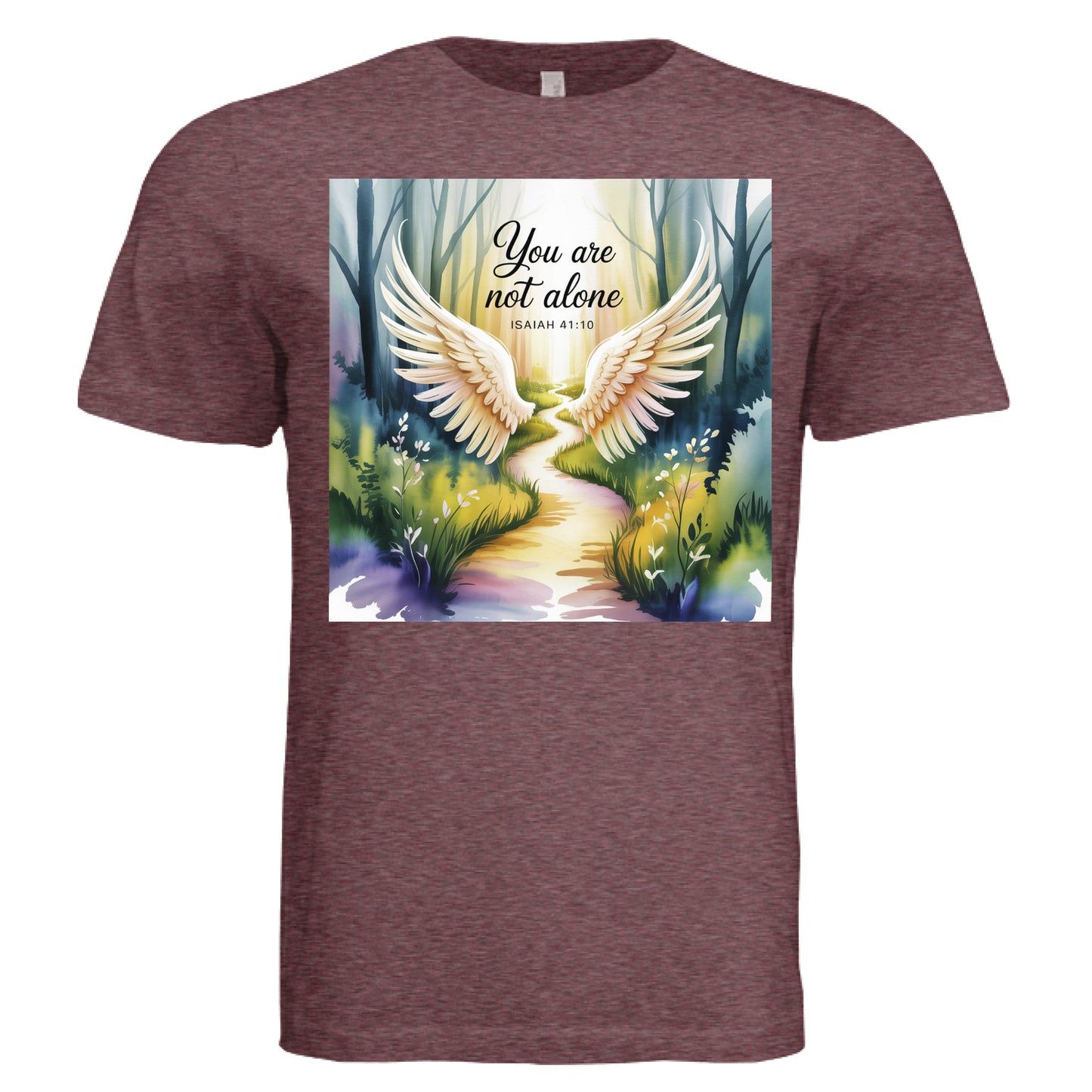 MAROON TRIBLEND - FRONT