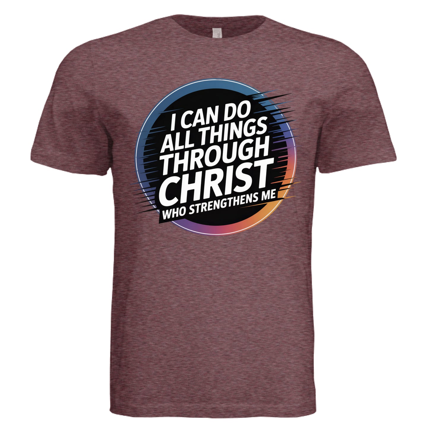 MAROON TRIBLEND - FRONT