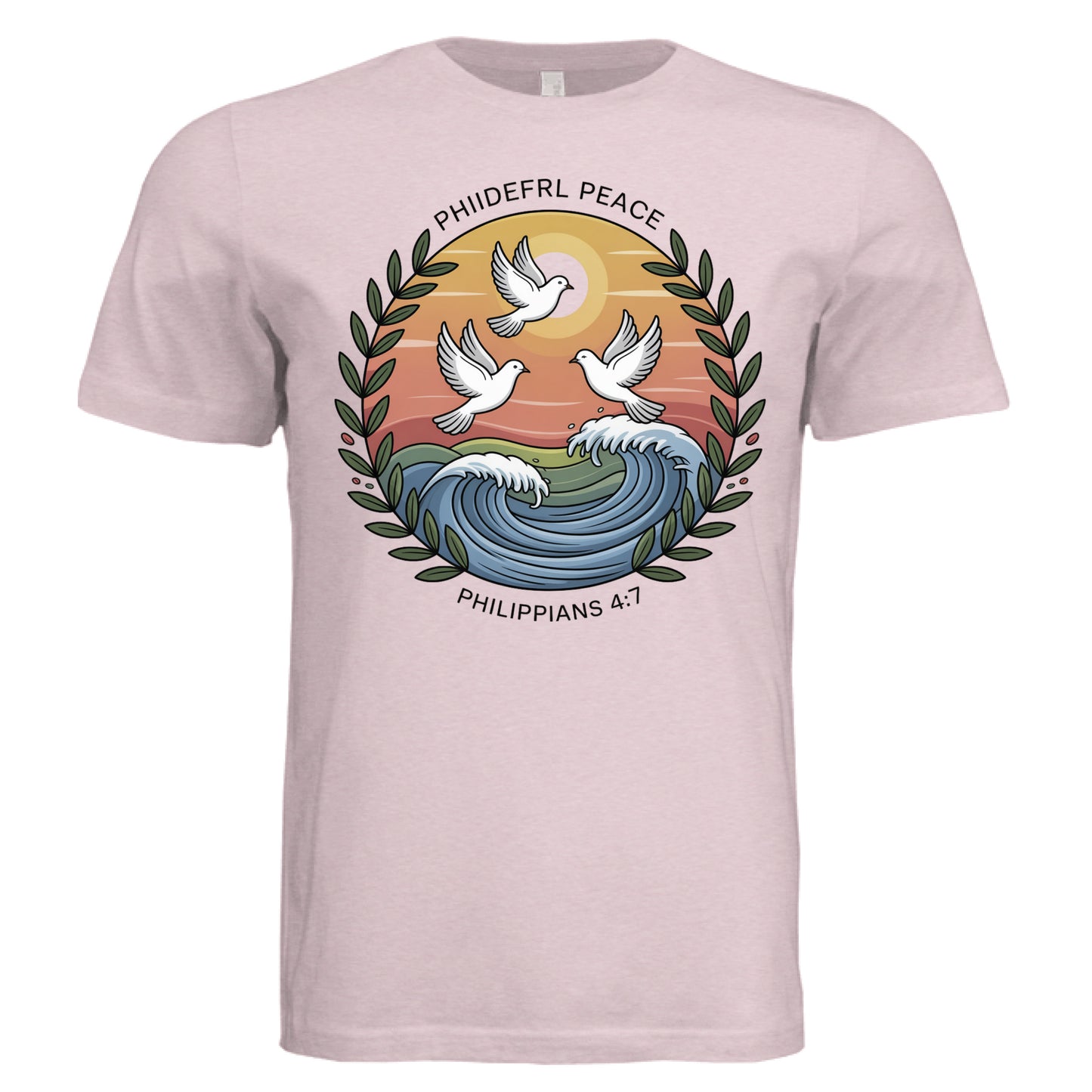 Pink Triblend - FRONT