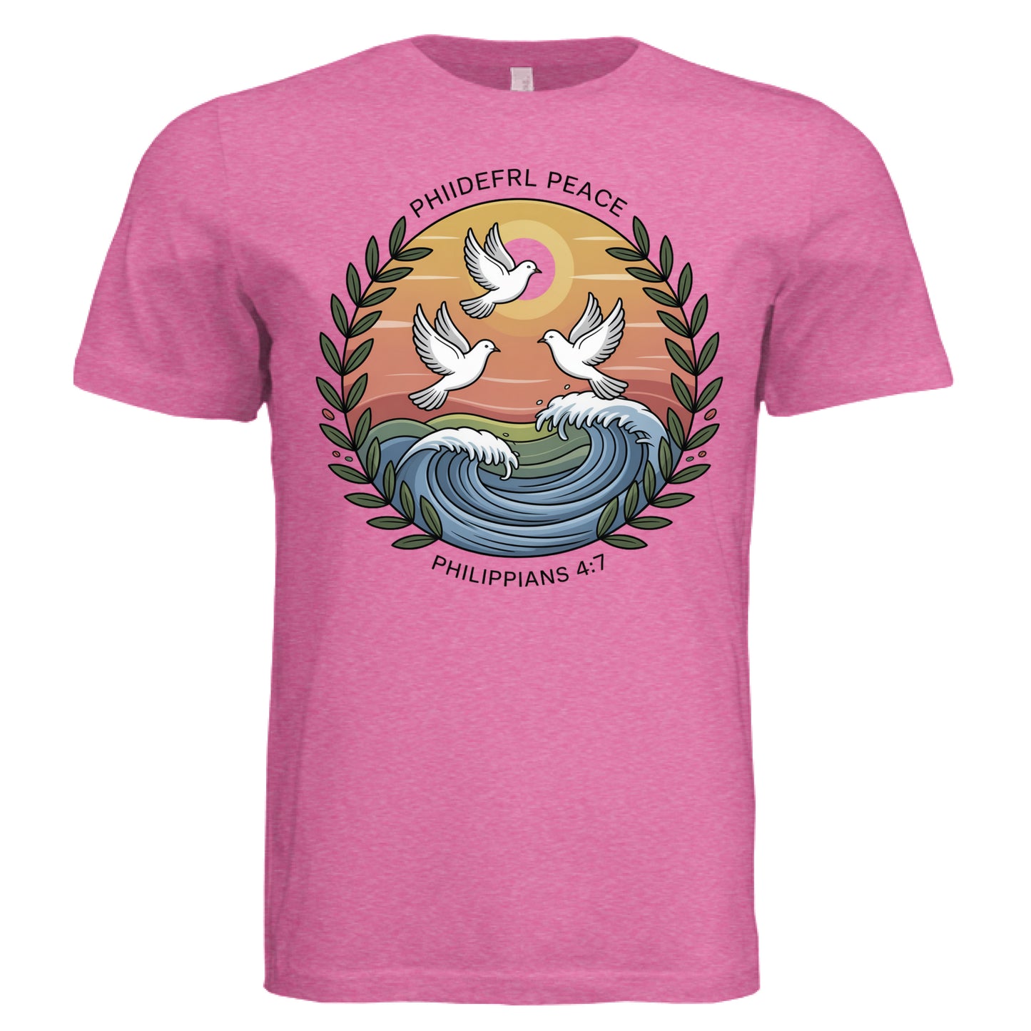 Charity Pink Triblend - FRONT