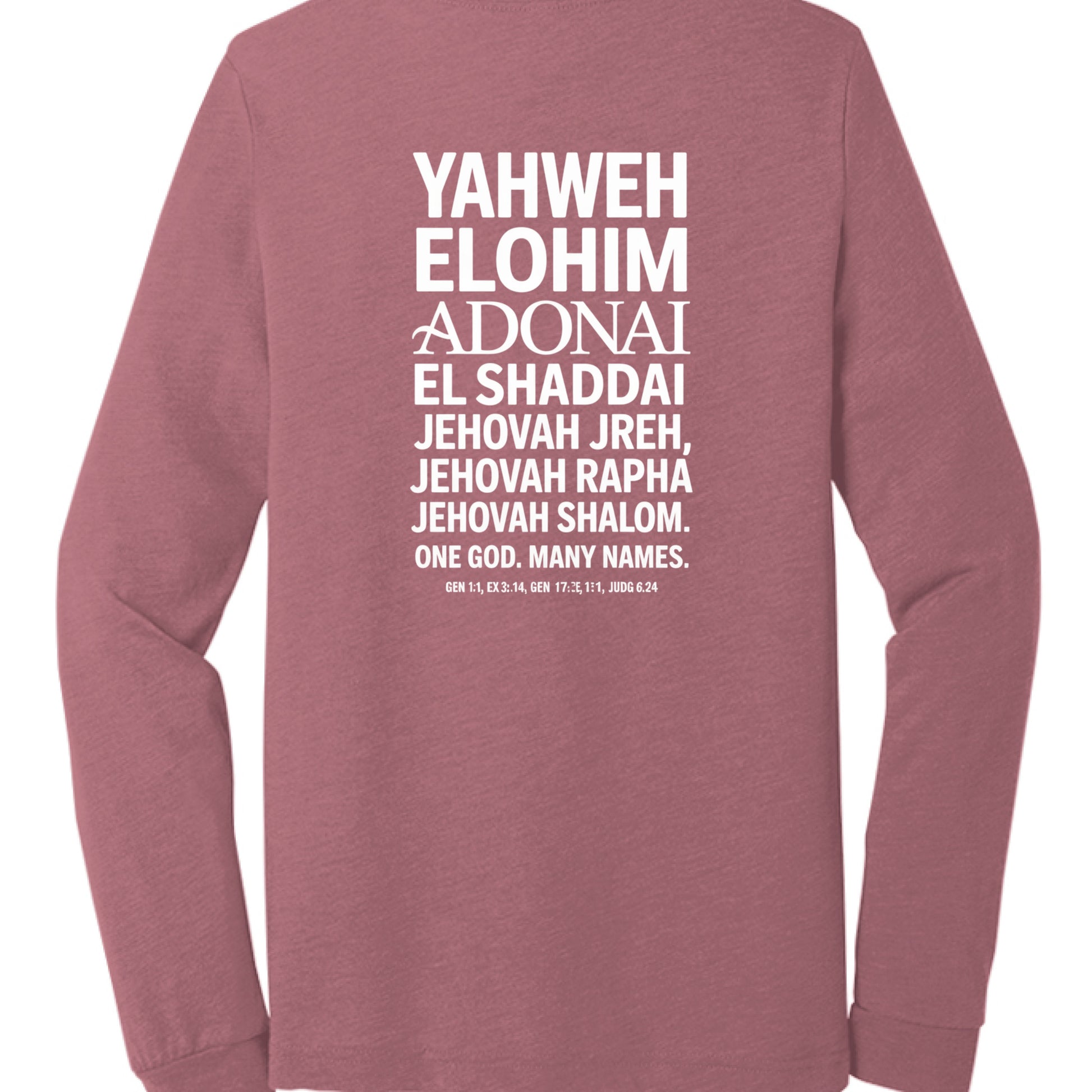 Mauve Triblend - BACK