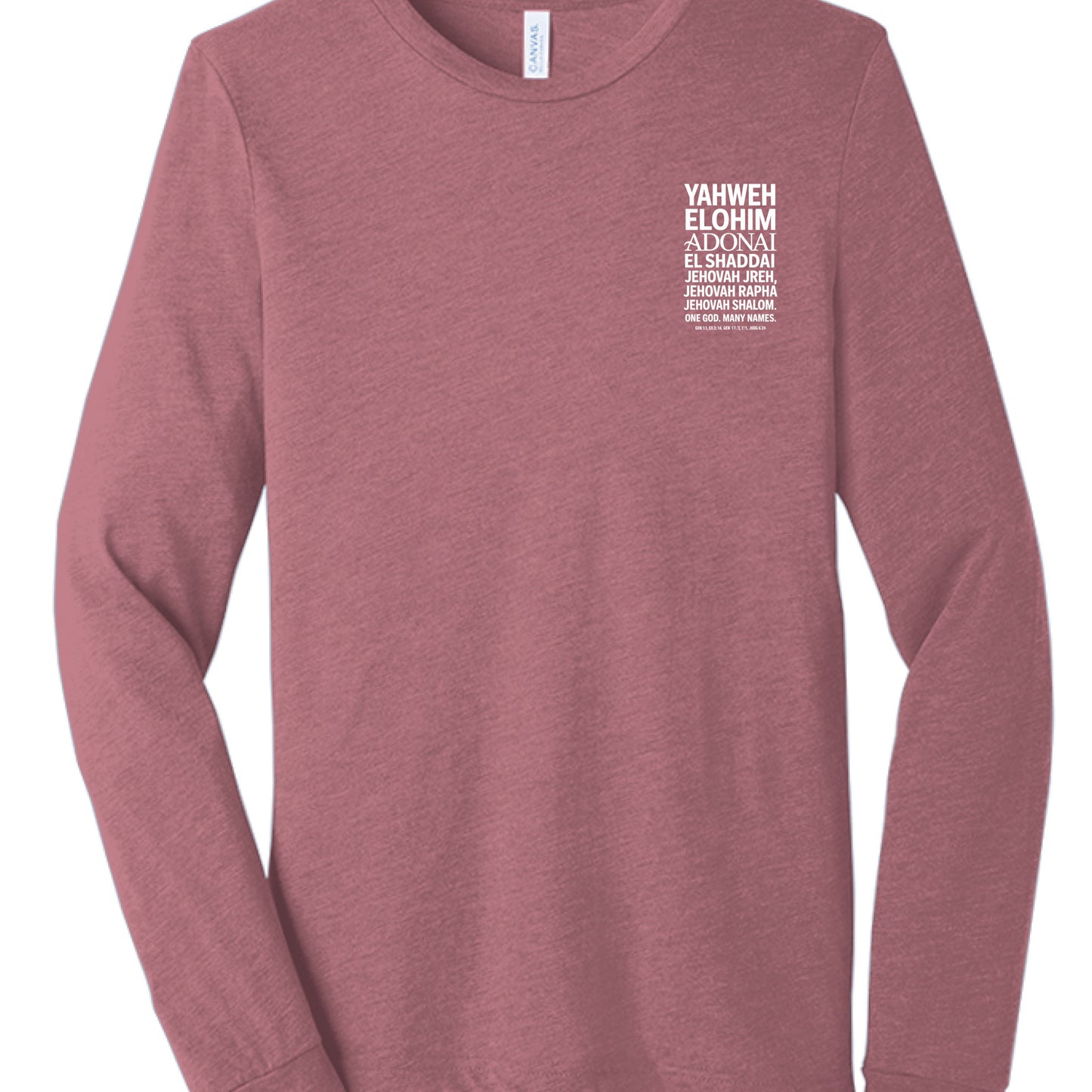 Mauve Triblend - FRONT