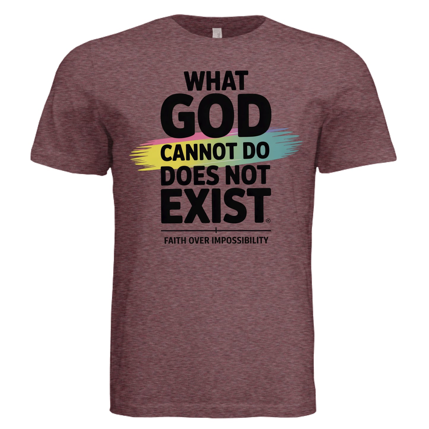 MAROON TRIBLEND - FRONT