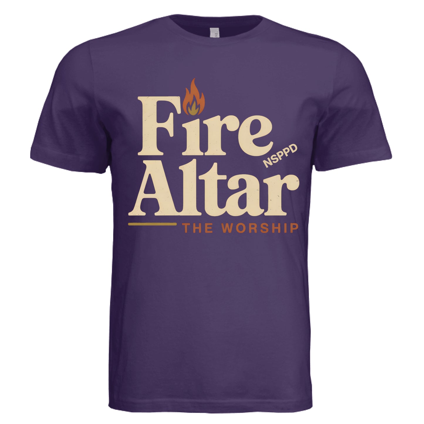 Solid Team Purple Triblend - FRONT