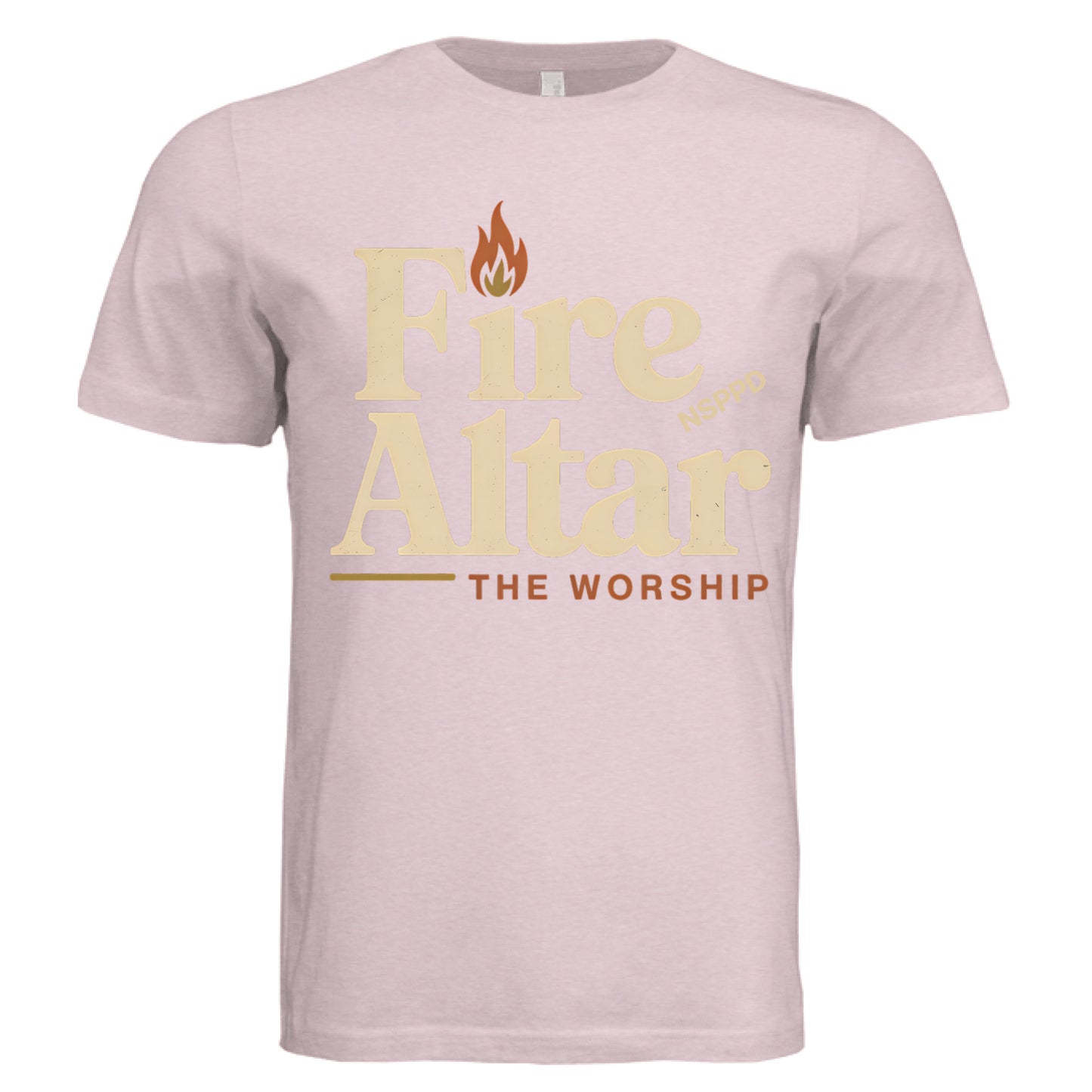 Pink Triblend - FRONT