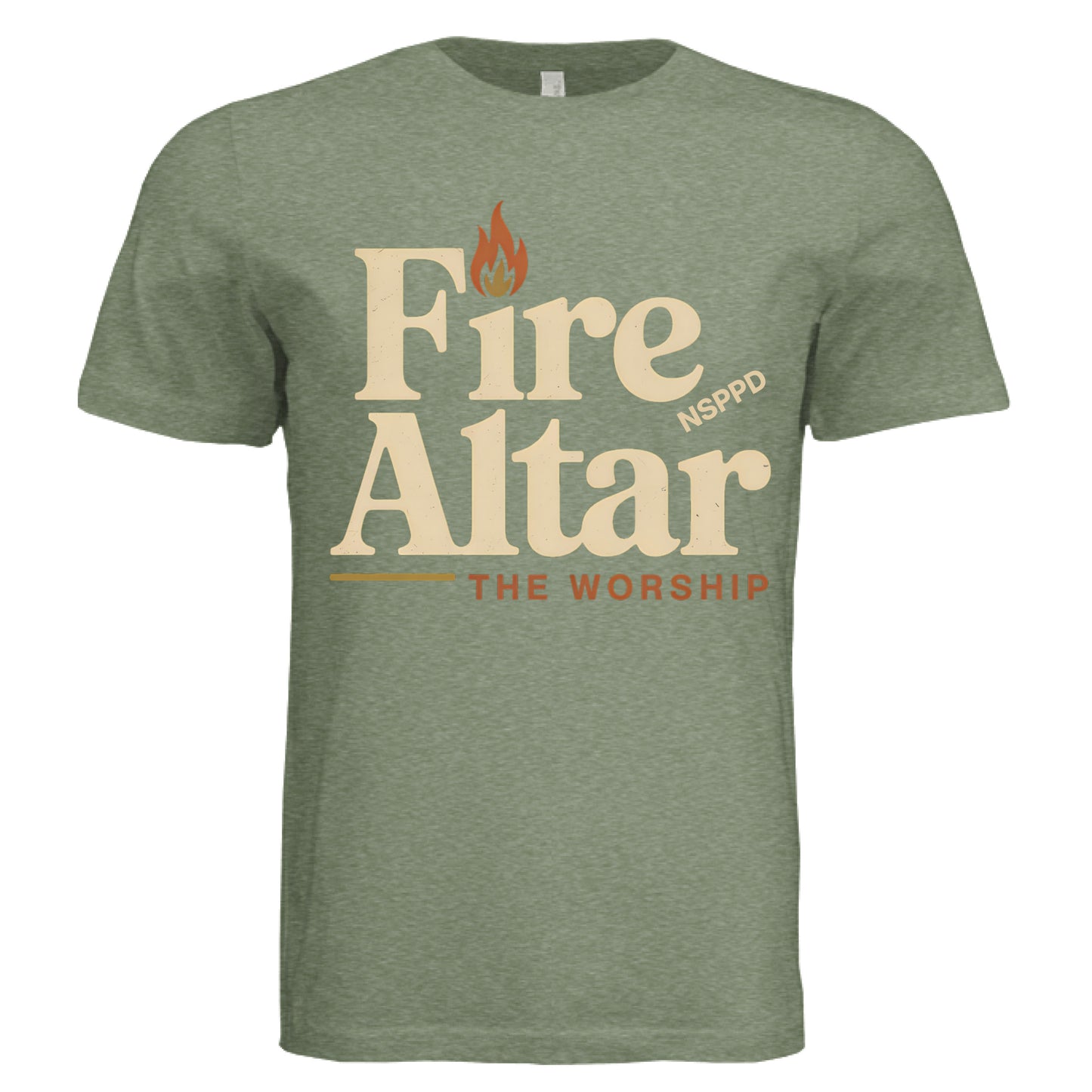 OLIVE TRIBLEND - FRONT