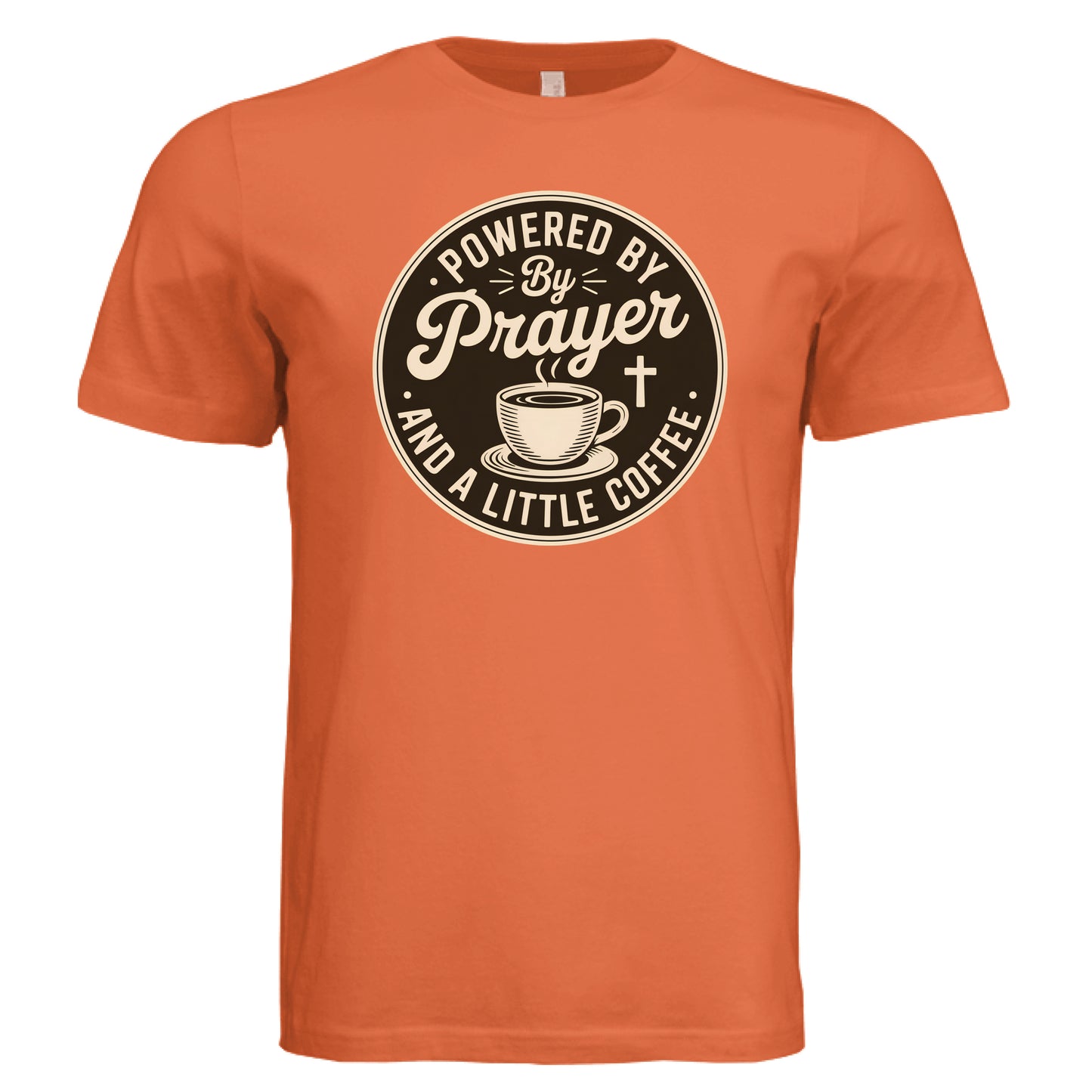 Solid Orange Triblend - FRONT