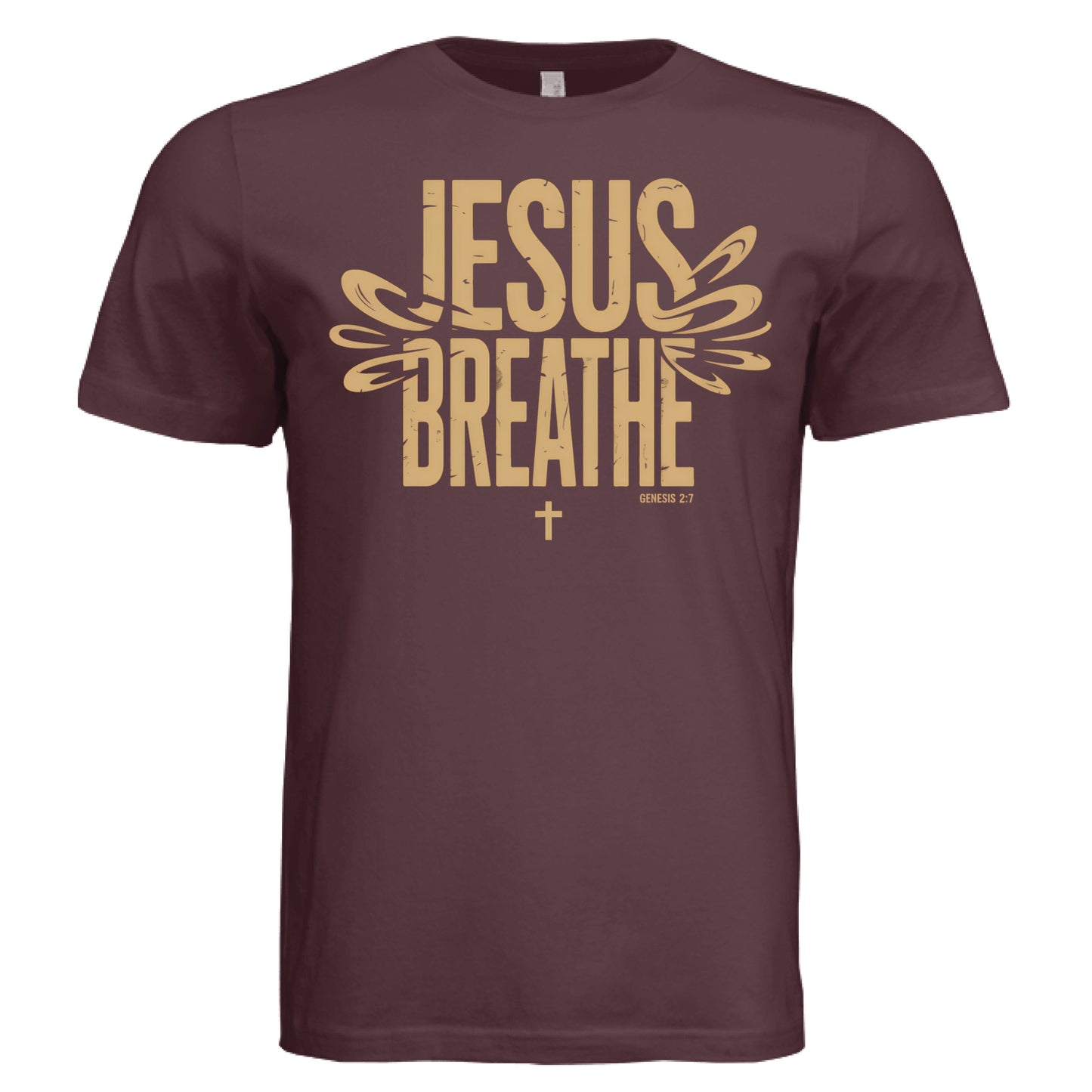 Solid Maroon Triblend - FRONT
