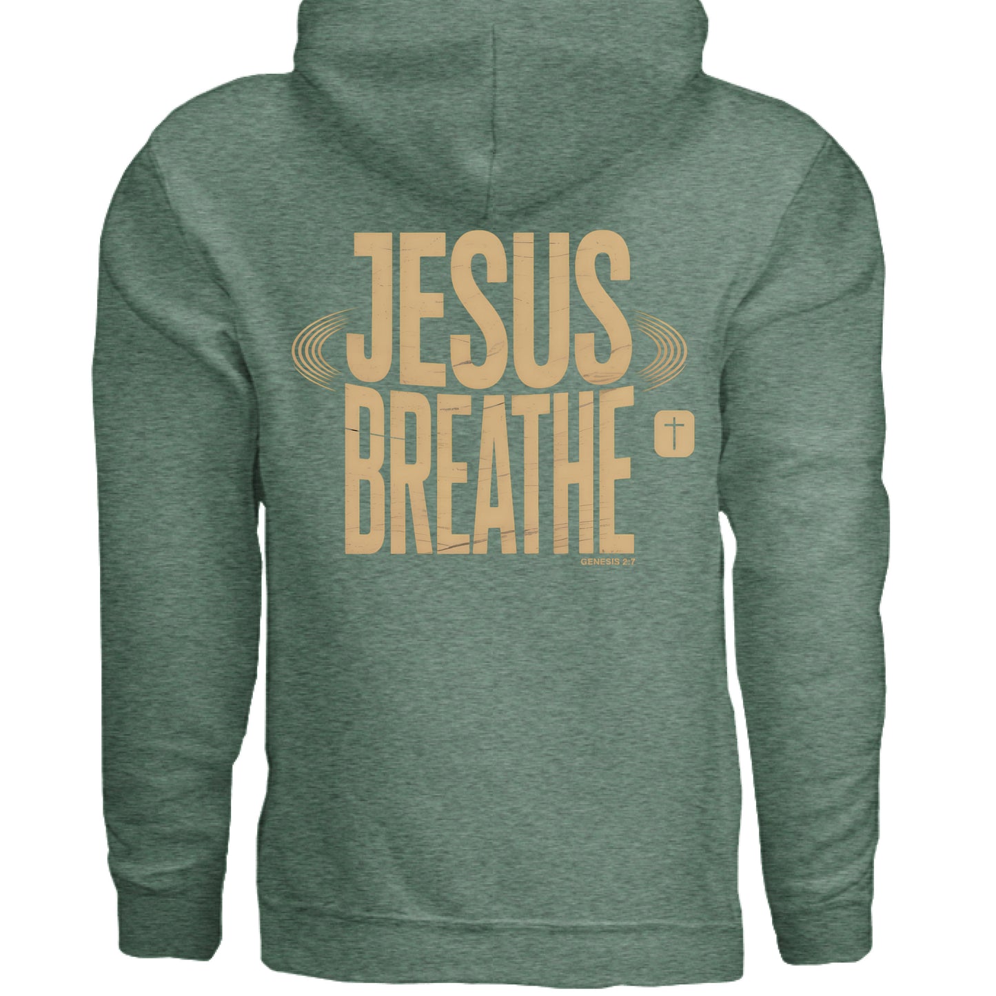 Heather Sport Dark Green - BACK
