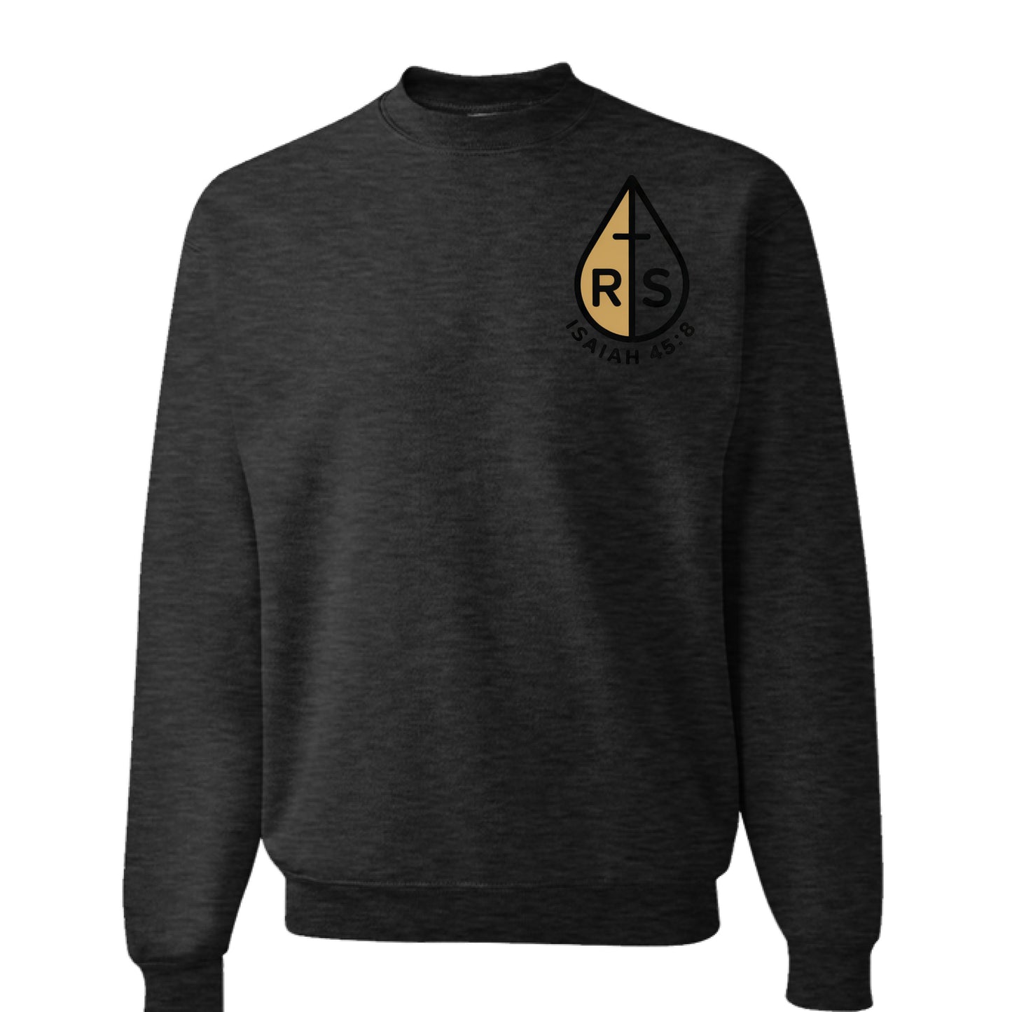 BLACK HEATHER - FRONT