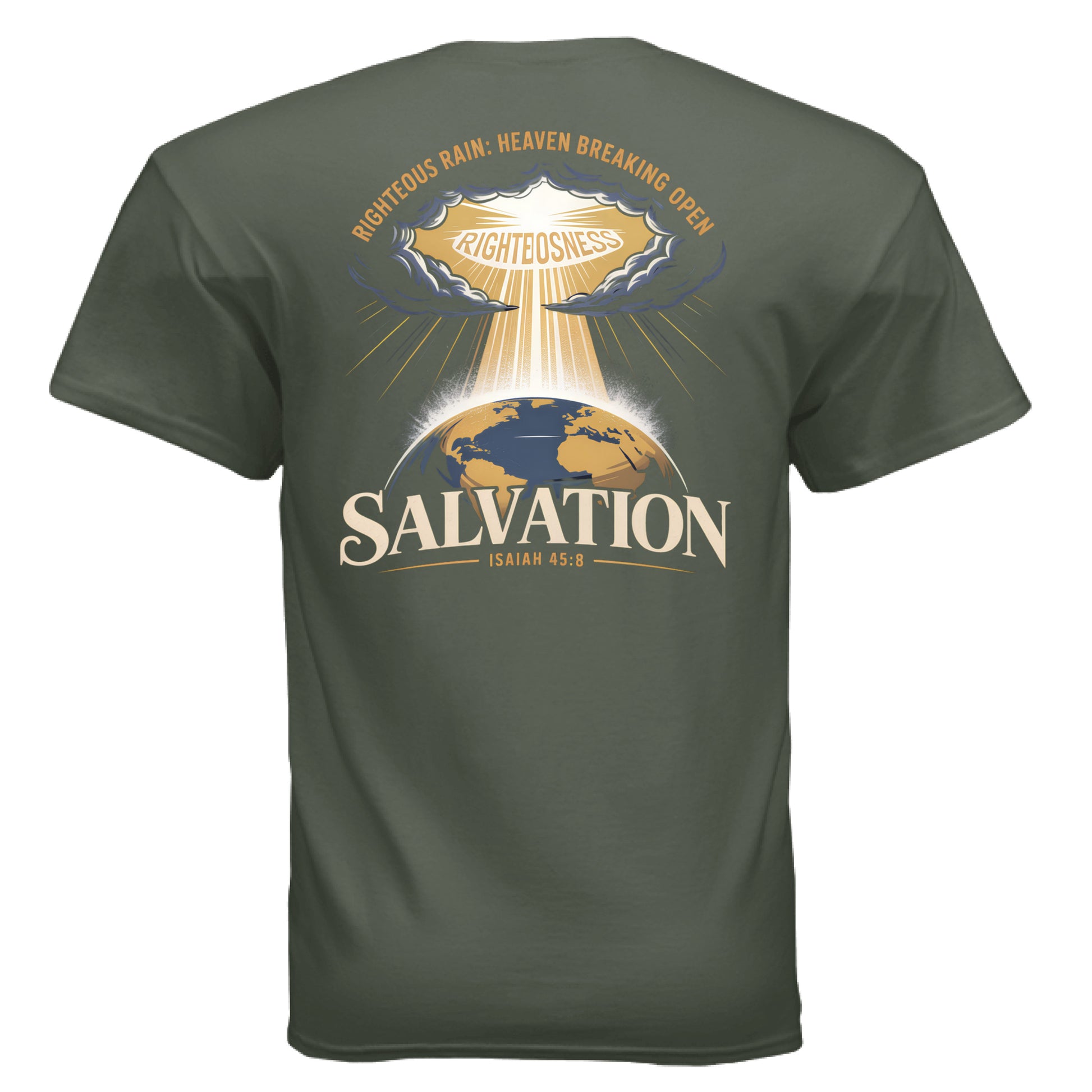 MILITARY GREEN - BACK