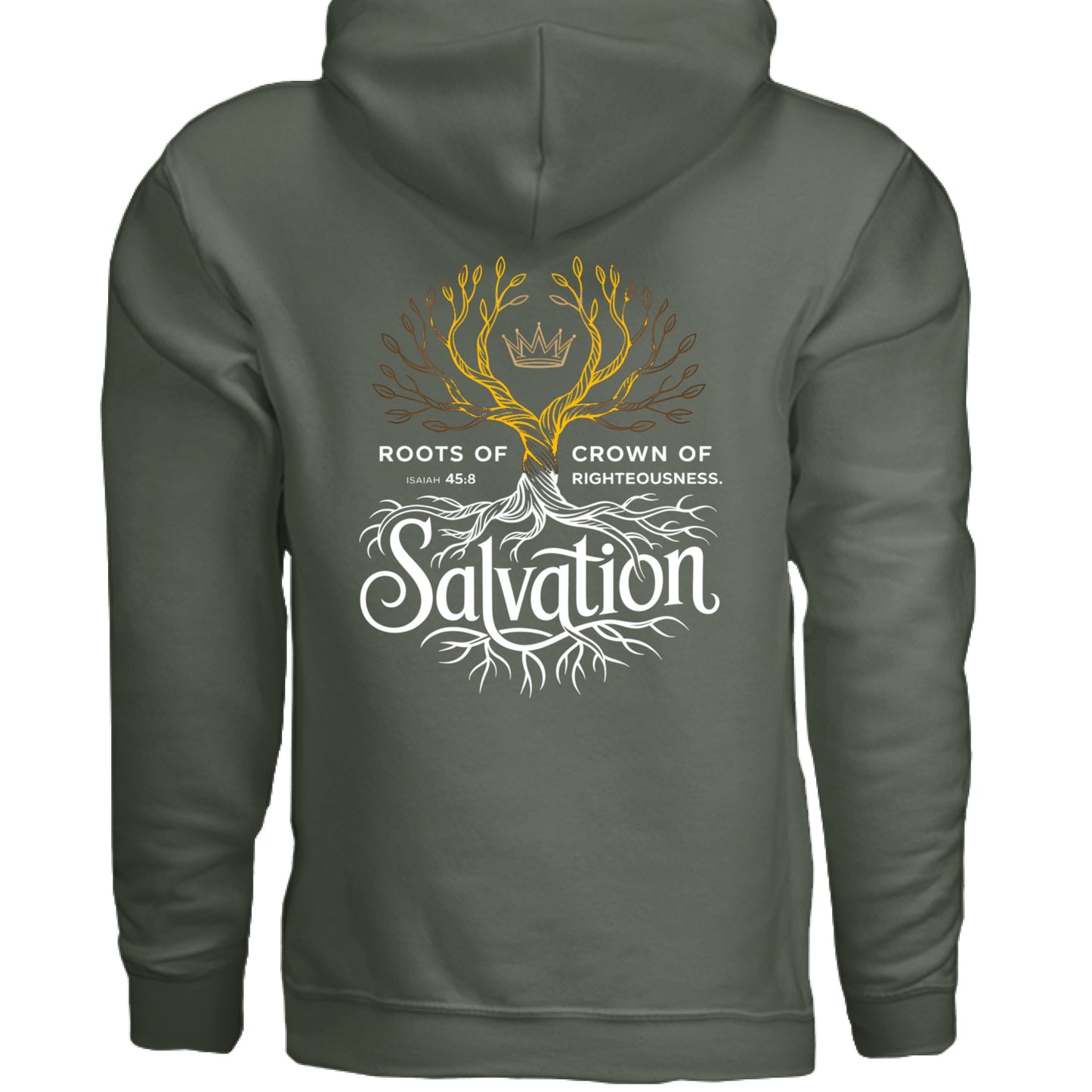 MILITARY GREEN - BACK