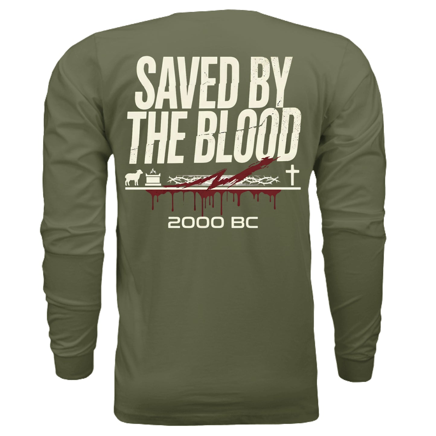 Military Green - BACK